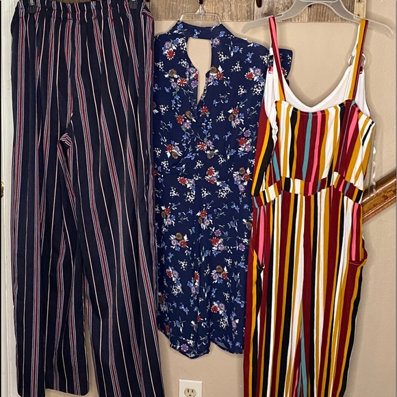 2 rompers and Palazzo pants - Picture 2 of 2